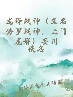 龙婿战神（又名修罗战神，上门龙婿）妄川