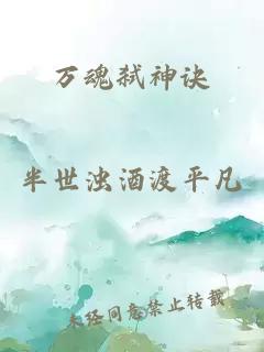 万魂弑神诀