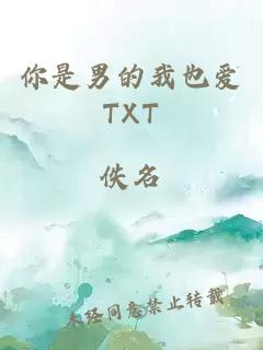 你是男的我也爱TXT